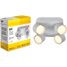 Светильник IEK 4044 накладной потолочный под лампу 4хGX53 белый LT-UPB0-4044-GX53-1-K01